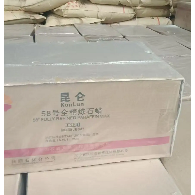 Paraffin Wax Manufacturer - Kunlun Brand 52-62 for Candles