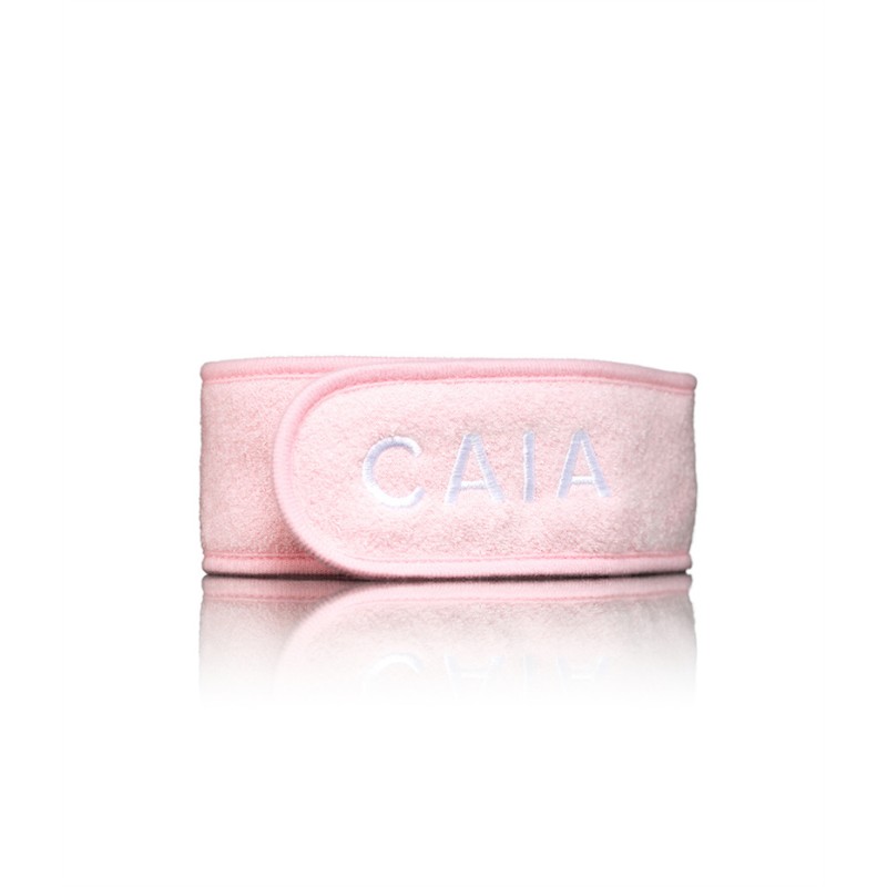 Wholesale Customized Logo Pink White Embroidery Bamboo Cotton Towel Superfine Fibre Makeup Washing Face Headband