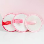 Extra-Soft Reusable Eco-Friendly Organic Cotton Pads Washable Facial Makeup Remover Pads