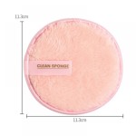 High Quality Reusable Soft Microfiber Cotton Makeup Remover Pad Facial Cleaning Round Pads