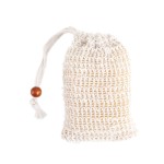Wholesale Natural Eco Friendly Exfoliating Pouch Cotton Bubble Cleanser Mesh Body Foam Sisal Net Saver Exfoliating Soap Bag
