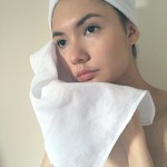 定制耐用和柔软的卸妆巾有机棉布面部清洁巾皮肤护理