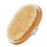 Eco Friendly Wholesale Stock  Dry Skin Wooden Bath Brush Natural Bamboo Sisal Bristle Body Brush for Skin Exfoliating