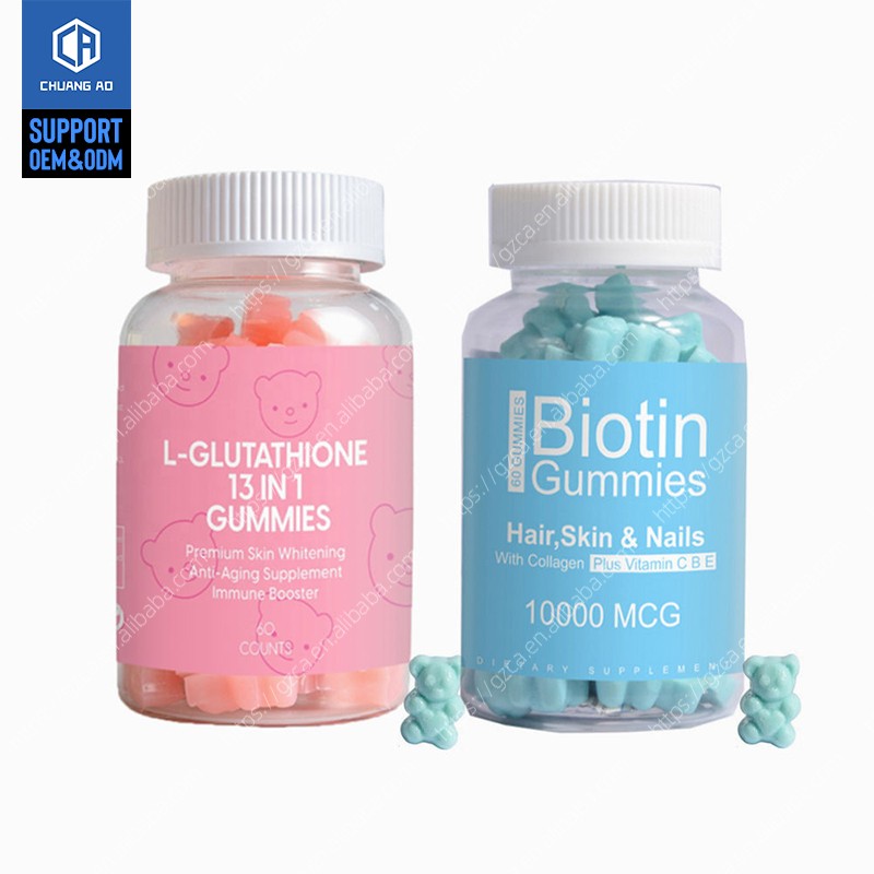 Biotin Gummies Supplier - Collagen Glutathione Hair Skin Nails