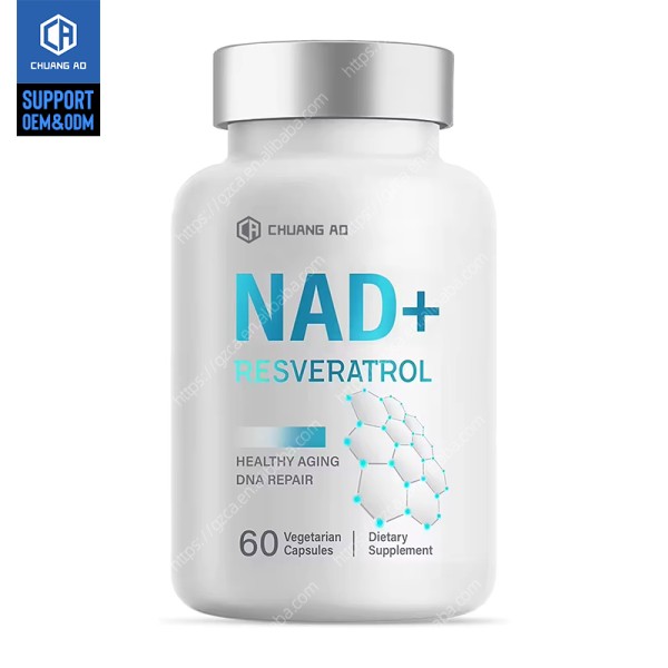 NAD Supplement Factory - NAD+ Resveratrol Capsules Energy