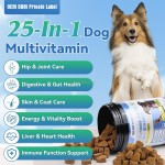 Dog Vitamins Manufacturer - 25 in 1 Multivitamin Probiotics Omega-3