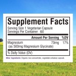 Magnesium Glycinate Capsules Factory - Muscle Joint Heart Health