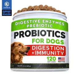 Dog Probiotic Factory - 3 in 1 Digestive Health Diarrhea Relief
