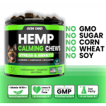 Anxiety Dog Treats Manufacturer - Soft Chews Hemp Calming Relaxation