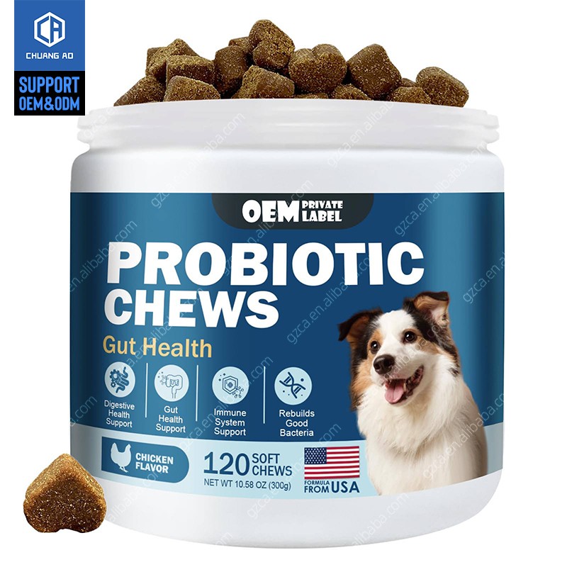 Dog Probiotic Chews Manufacturer - Digestive Enzymes Prebiotics