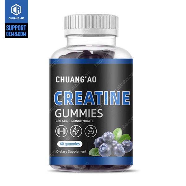Pre Workout Supplement Factory - Creatine Gummies Muscle Growth