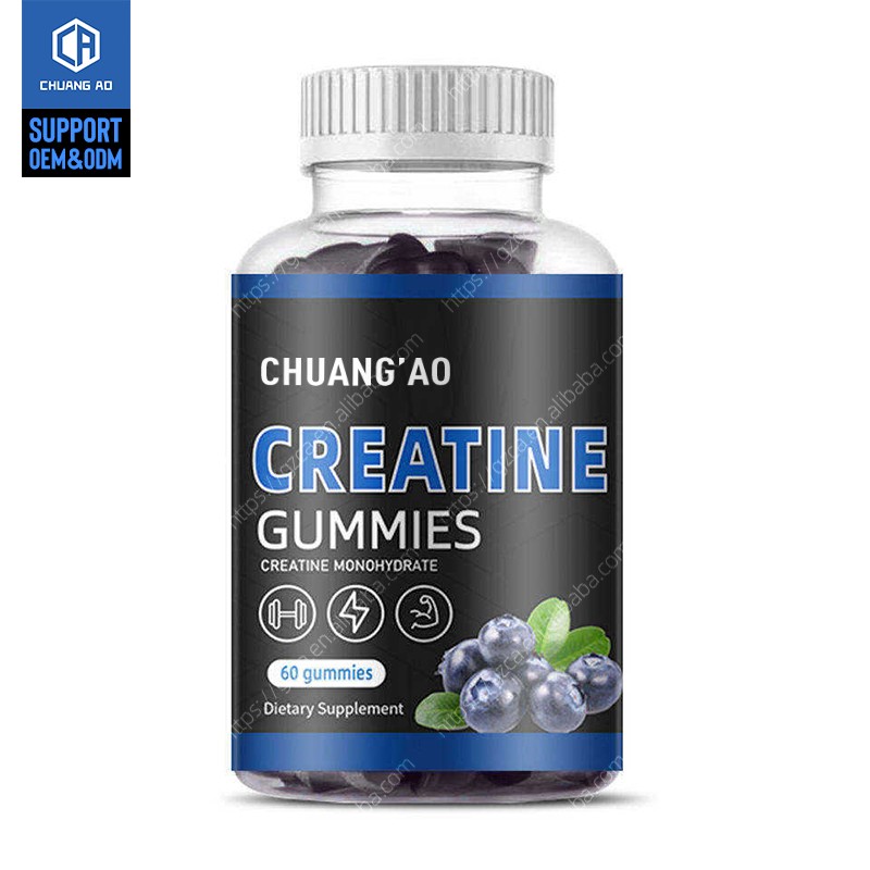 Pre Workout Supplement Factory - Creatine Gummies Muscle Growth