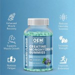 Creatine Gummies Supplier - Pre-Workout Energy Muscle Growth