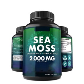 Sea Moss Capsules Factory - Irish Burdock Root Superfood Immunity