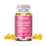 Multi Collagen Supplement Supplier - Softgel Biotin Hair Skin