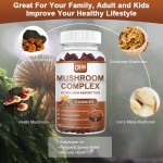 Mushroom Gummies Supplier - 10 in 1 Extract Lions Mane Reishi