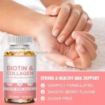 Biotin Collagen Supplement Manufacturer - Softgel Hair Skin Nails