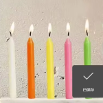 Paraffin Wax Taper Candles Supplier - Custom Mini 100-Piece Set Party