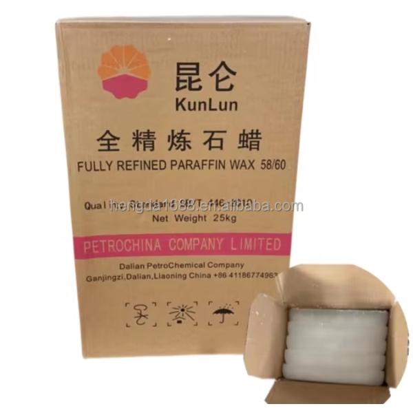Paraffin Wax Factory - Fully Semi Refined 54-60 CAS 8002-74-2
