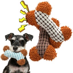Plush Dog Chew Toy Factory - Safe Non-toxic Bone Shaped