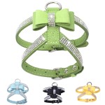 Dog Harness Manufacturer - Crystal Rhinestone Bling Nylon