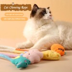 Cat Bite Toy Supplier - 4 Style Rope Chewing Self-Entertainment
