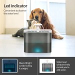 Pet Water Fountain Supplier - Automatic LED Light Quiet Filter