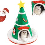 Cat Tent Bed Supplier - Christmas Tree Self-Warming
