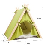 Pet Teepee Supplier - Portable Thick Cushion Indoor