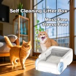 Automatic Cat Litter Box Factory - APP Control Odor-free