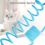 Cat Interactive Toy Supplier - Spring Plush Feather Teaser