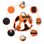 Dog Harness Manufacturer - Anti-rush Reflective Soft Padded