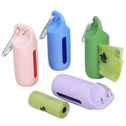Dog Waste Bag Holder Supplier - Waterproof Silicone Simple