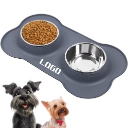 Dog Bowls Supplier - Stainless Steel Non-spill Mat