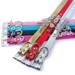 Cat Collar Supplier - PU Material Bling Crystal Buckle