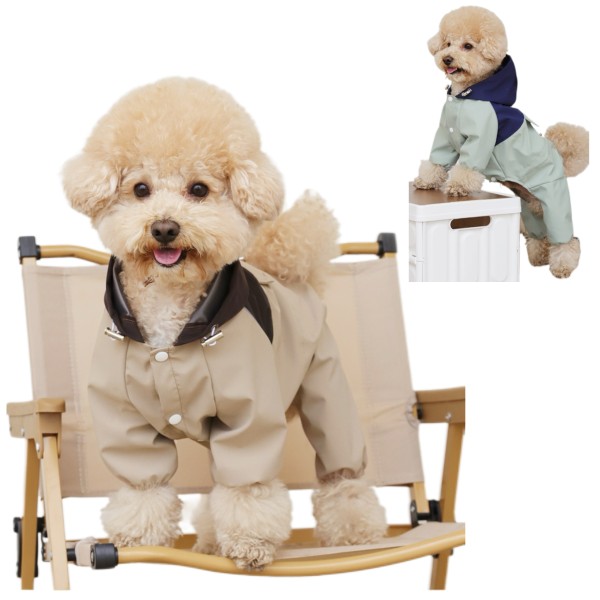 Dog Raincoat Factory - Windbreaker Water Resistant