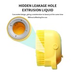 Pet Shower Brush Manufacturer - Silicone Bath Massage Dispenser