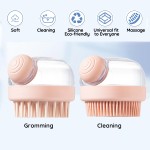 Pet Shampoo Brush Supplier - Handheld Silicone Comb