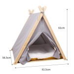 Pet Teepee Supplier - Portable Thick Cushion Indoor