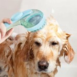 Dog Bath Brush Manufacturer - Long Handle Silicone Massage