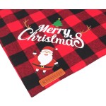 Pet Bandana Manufacturer - Plaid Triangle Bib Christmas