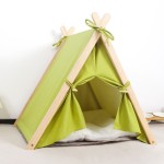 Pet Teepee Supplier - Portable Thick Cushion Indoor