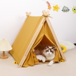 Pet Teepee Supplier - Portable Thick Cushion Indoor