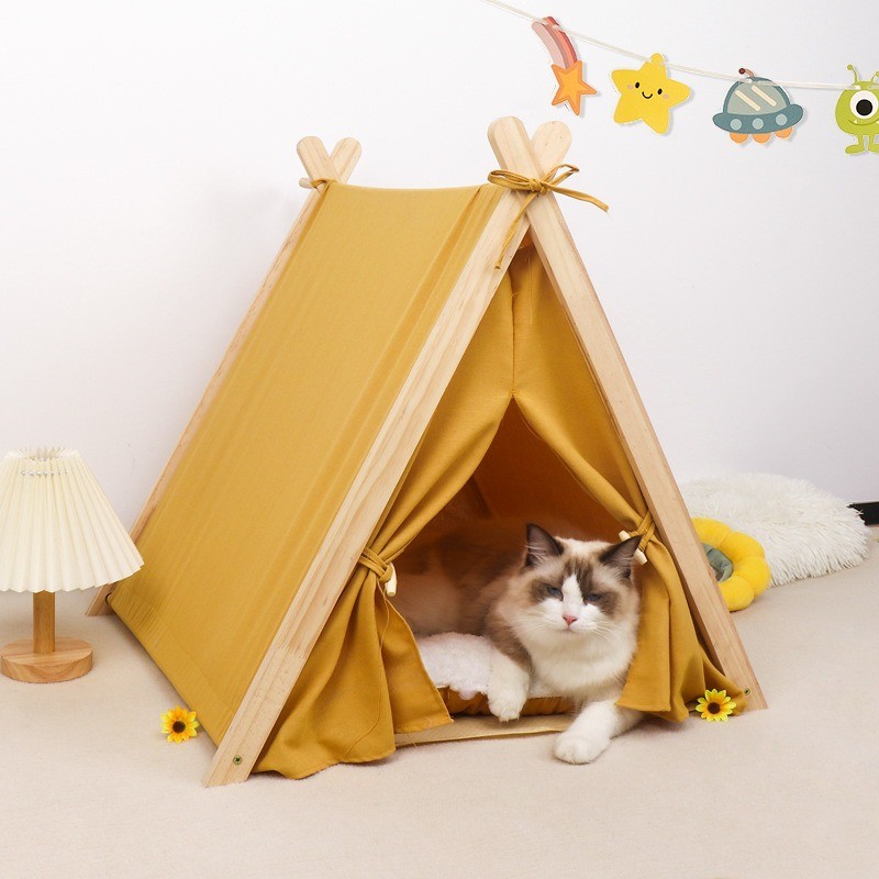 Pet Teepee Supplier - Portable Thick Cushion Indoor