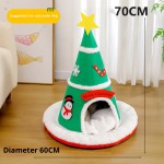 Cat Tent Bed Supplier - Christmas Tree Self-Warming