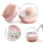 Pet Shampoo Brush Supplier - Handheld Silicone Comb