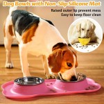 Dog Bowls Supplier - Stainless Steel Non-spill Mat