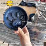 Ceramic Dog Bowl Supplier - Slow Eating Non-slip Bamboo