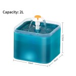 Pet Water Fountain Supplier - Automatic LED Light Quiet Filter