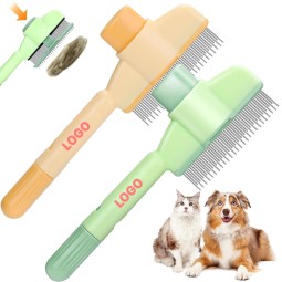 Pet Flea Comb Factory - One-Click Self-Cleaning Grooming